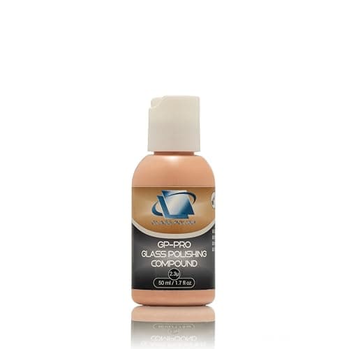 Glass Polish 50ml Glaspoliturpaste zum professionellen Polieren aller Glasoberflächen – 2,3 Mikron – GP14053